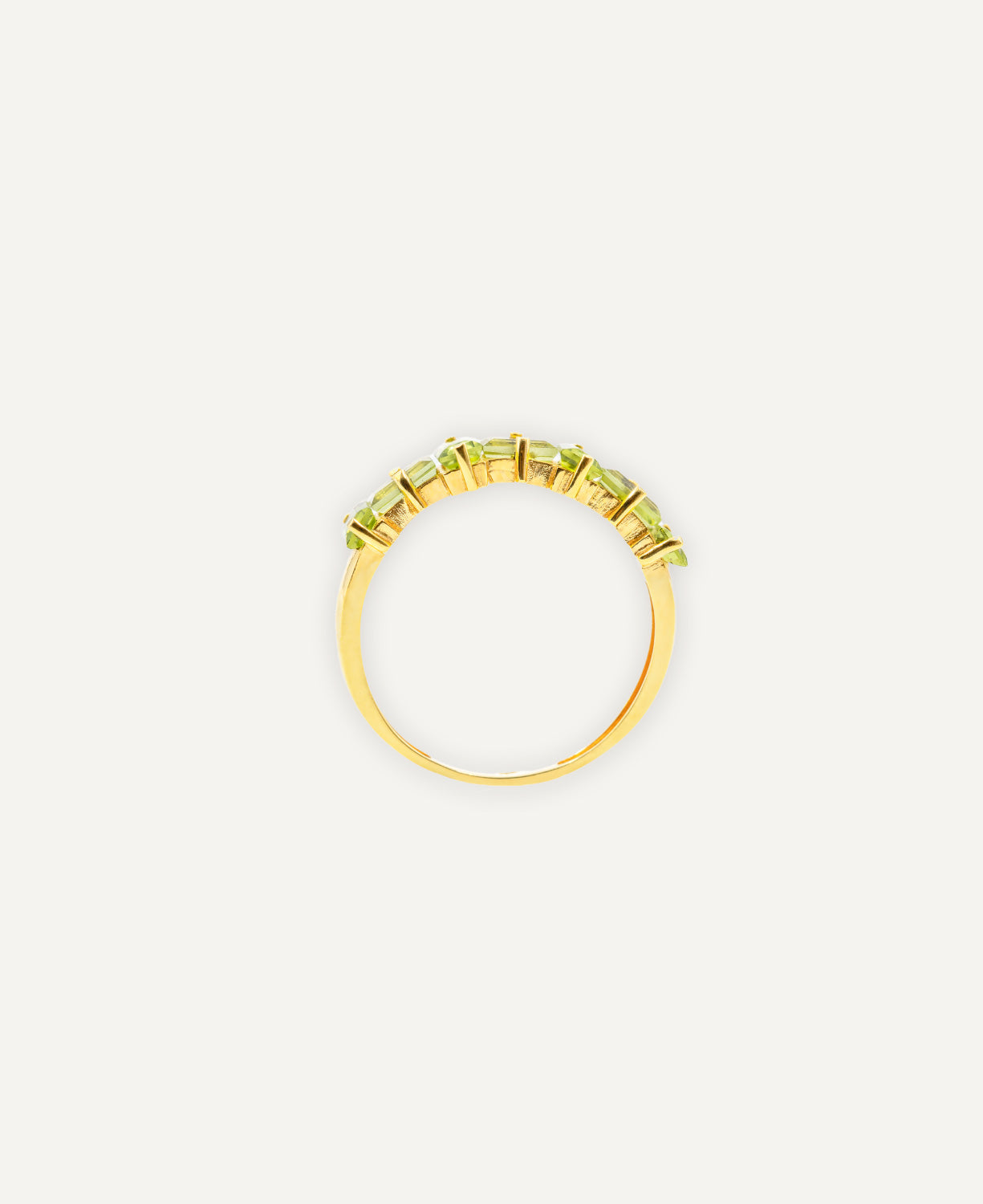 Anillo Corona Olivina