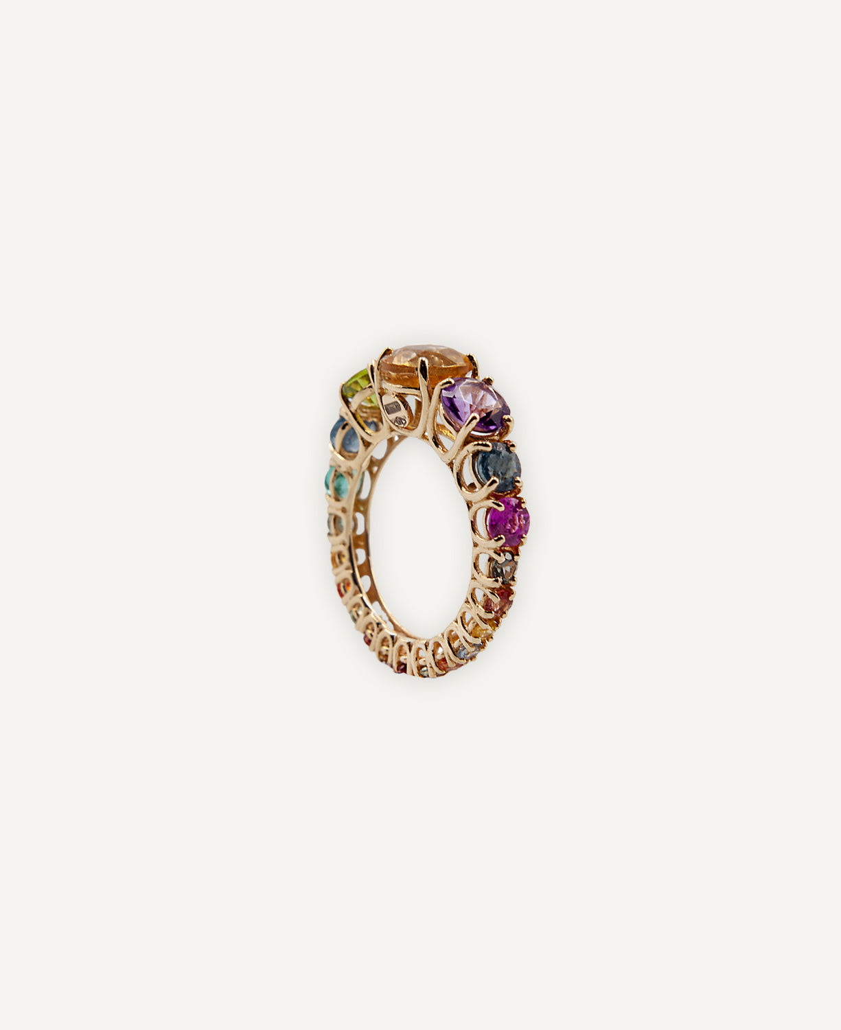 Eternity Semiprecious Ring