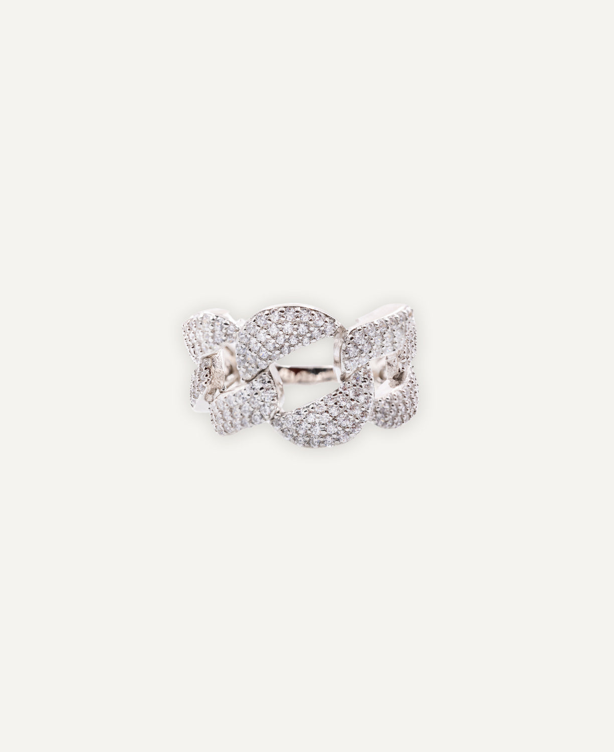Anillo Chain Circonitas