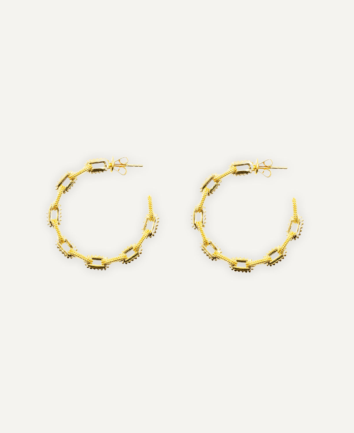 Chain Hoop Earrings