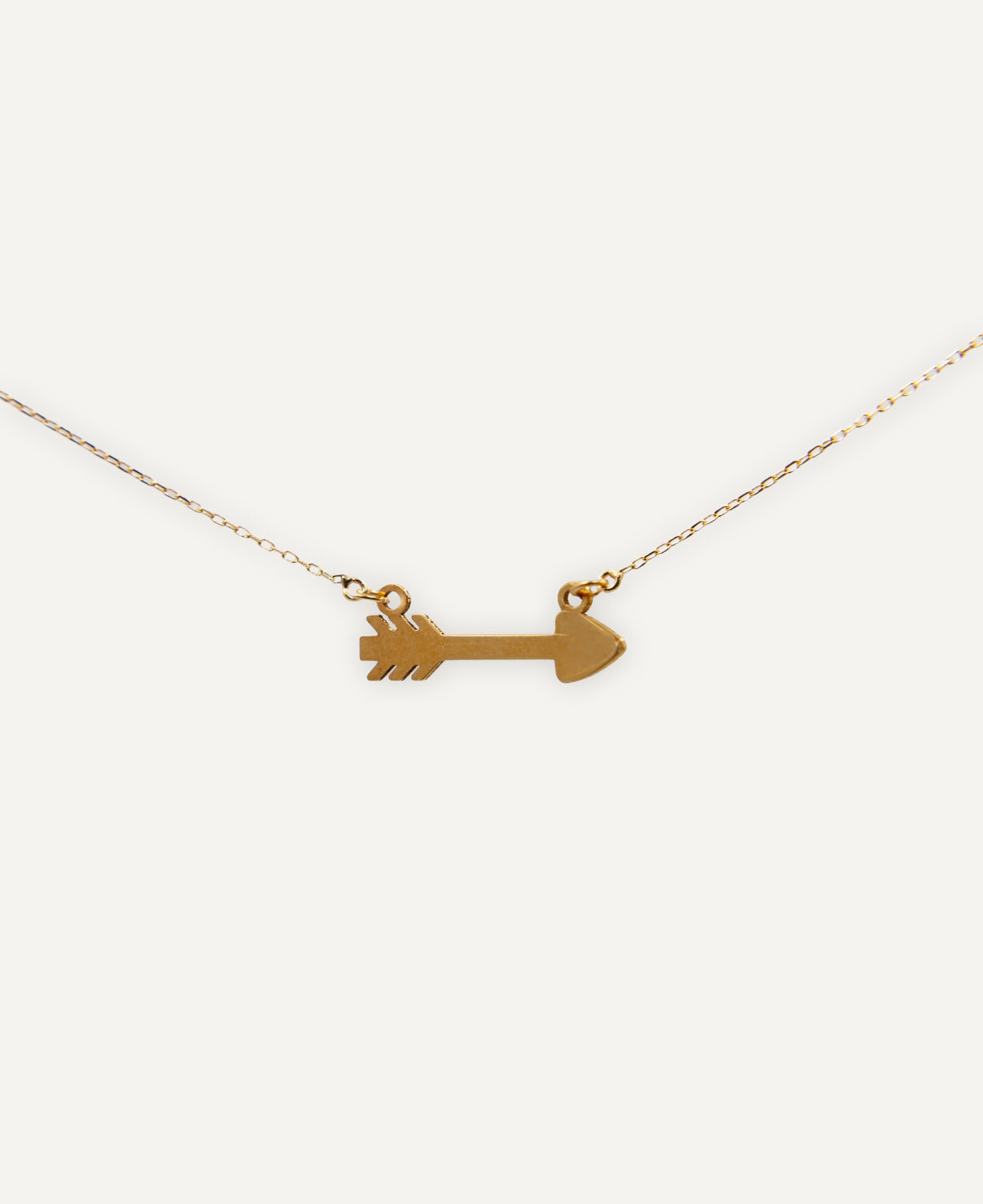 Arrow Pendant with Chain