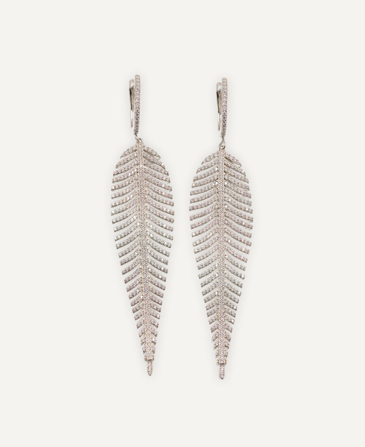Long Willow Leaf Earrings