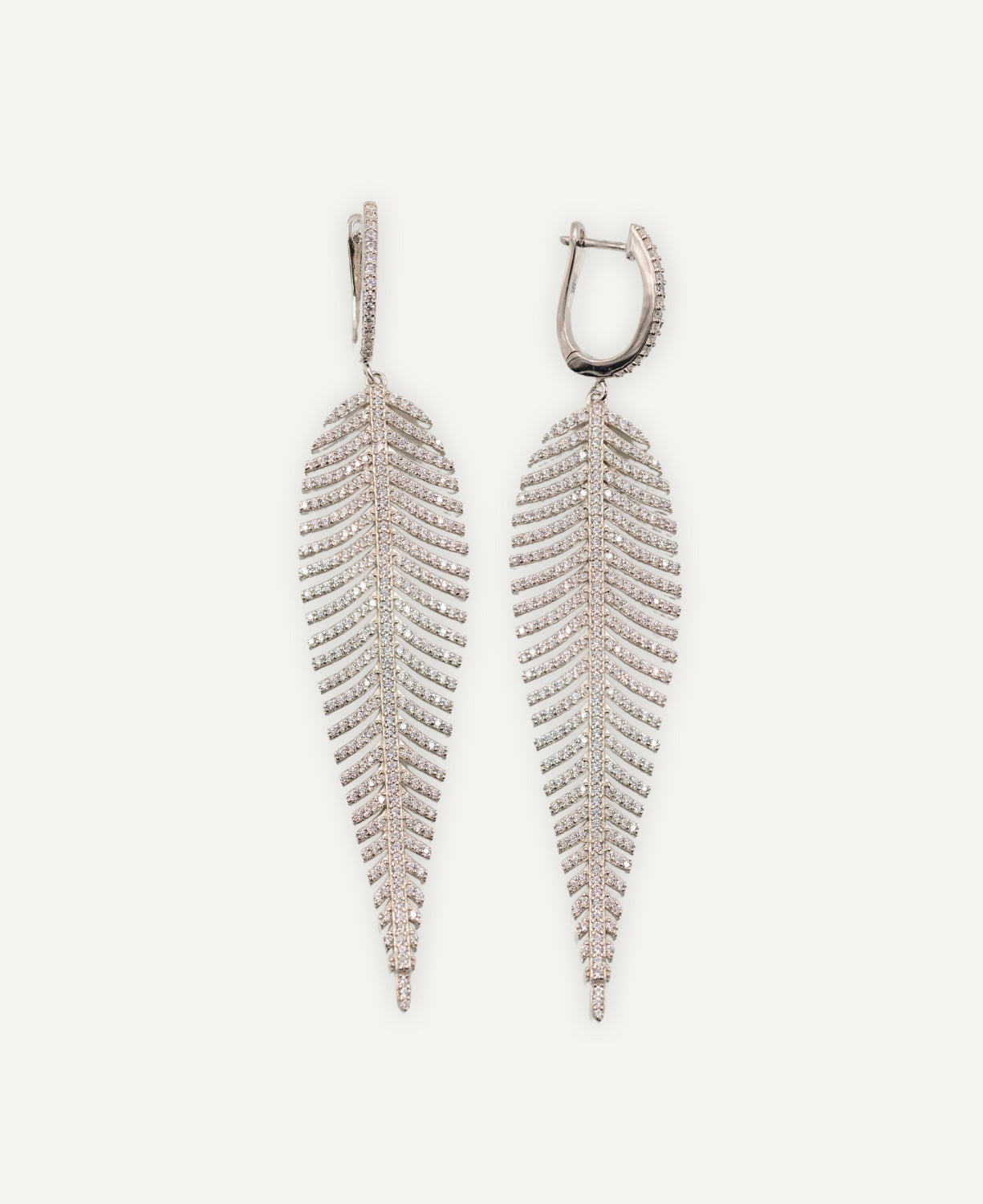 Long Willow Leaf Earrings