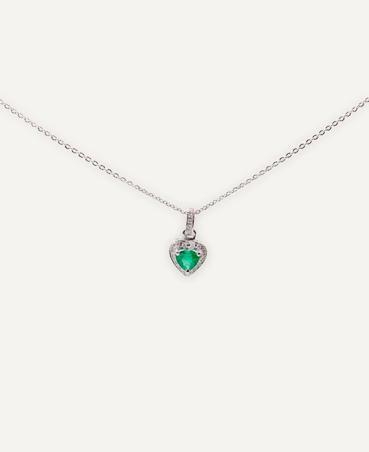 Emerald Heart Pendant