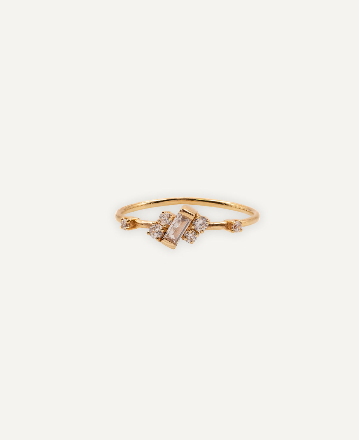 Moonstone Constellation Ring