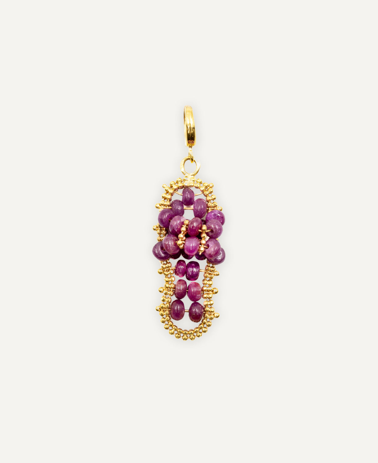 Ruby Sandal Charm