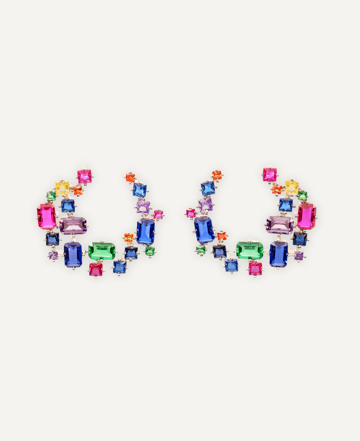 Moon Rainbow Earrings