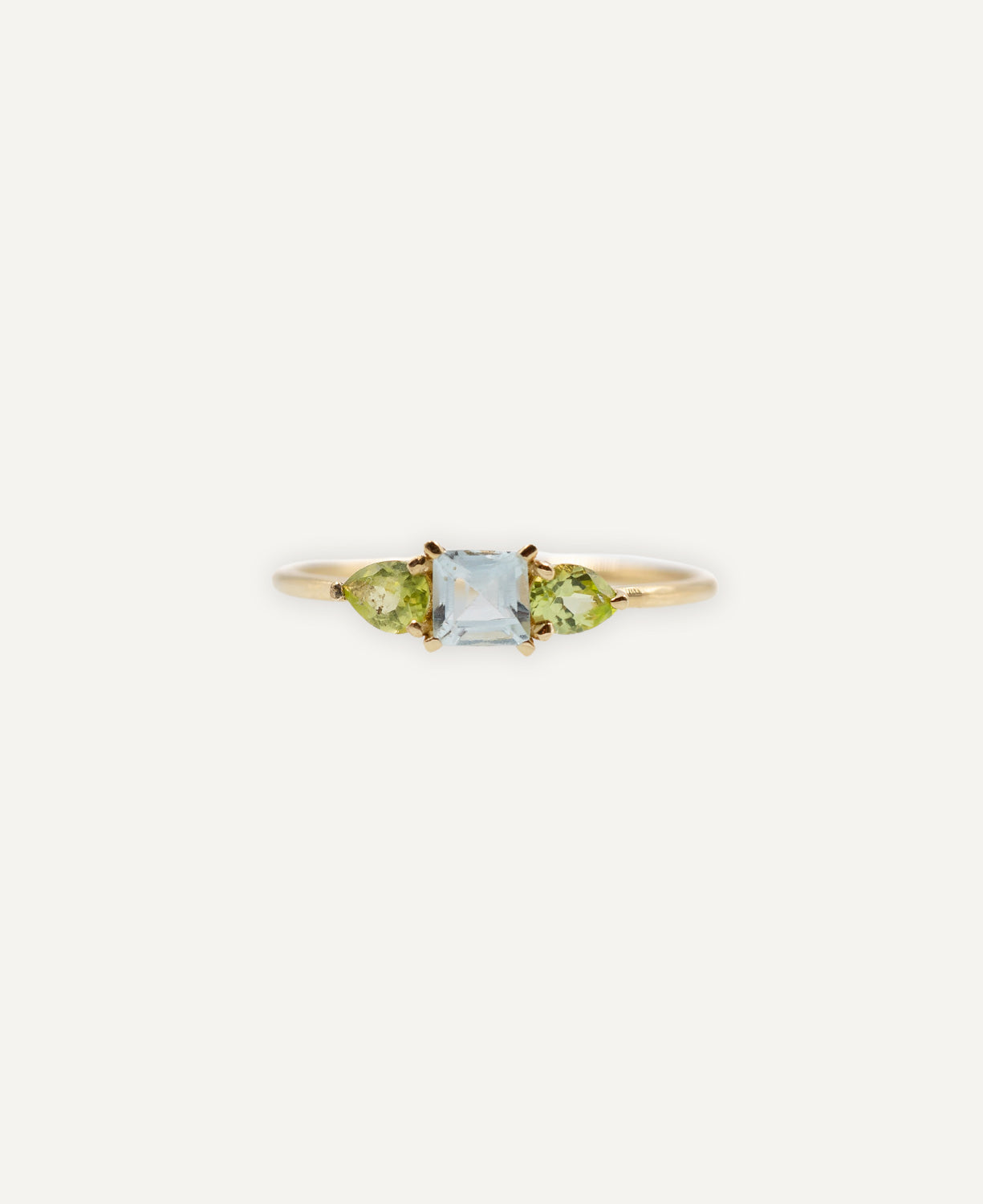 Garden moonstone ring