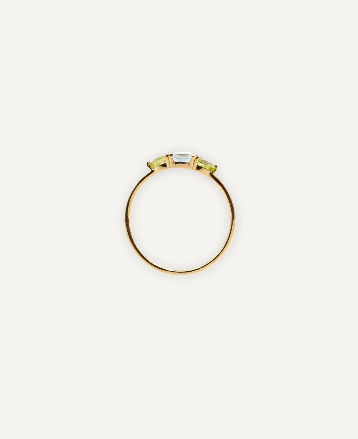 Garden moonstone ring