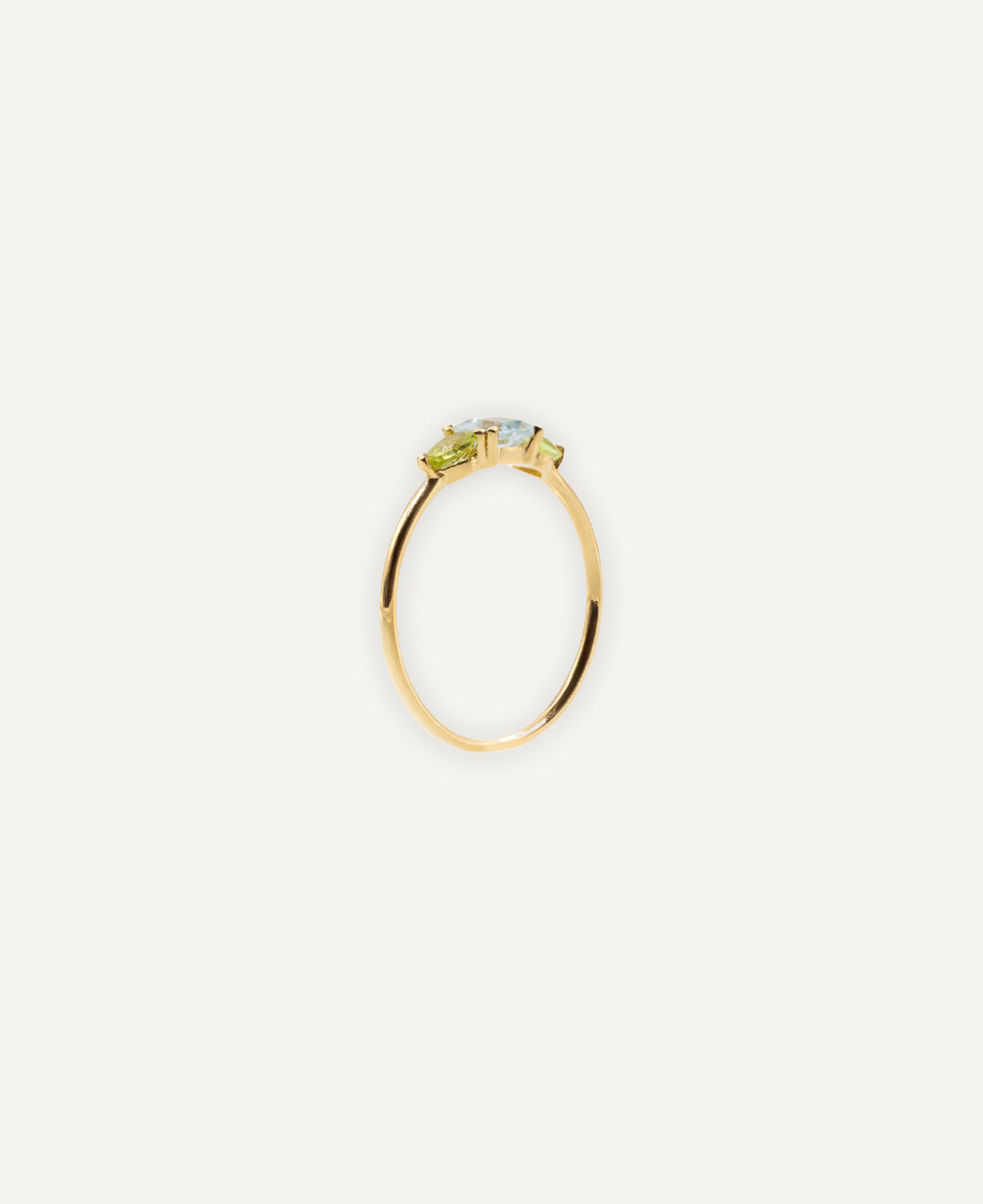 Garden moonstone ring