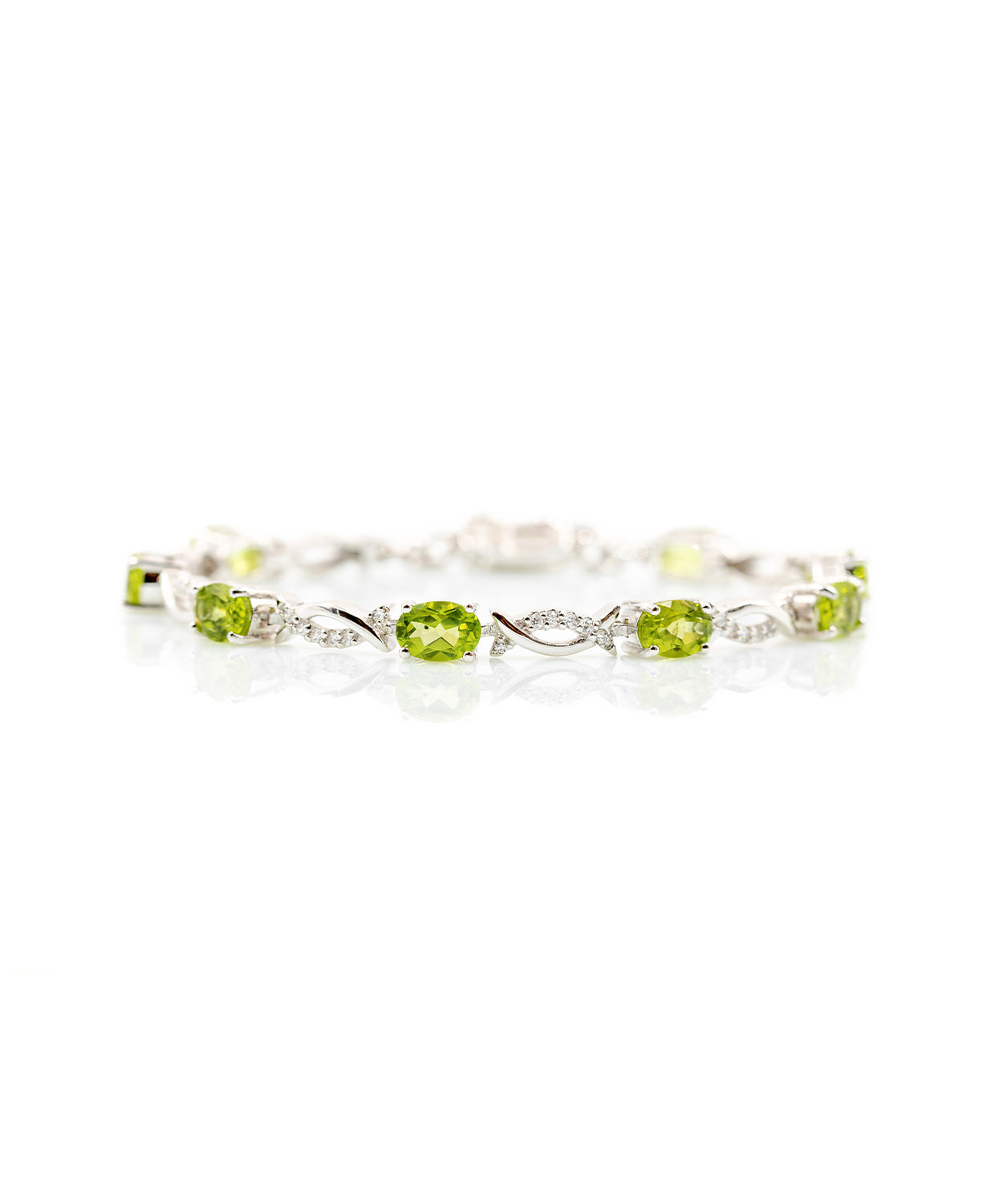 Olivine Chain Bracelet