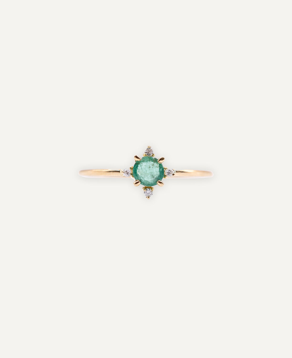Anillo Promise Esmeraldas