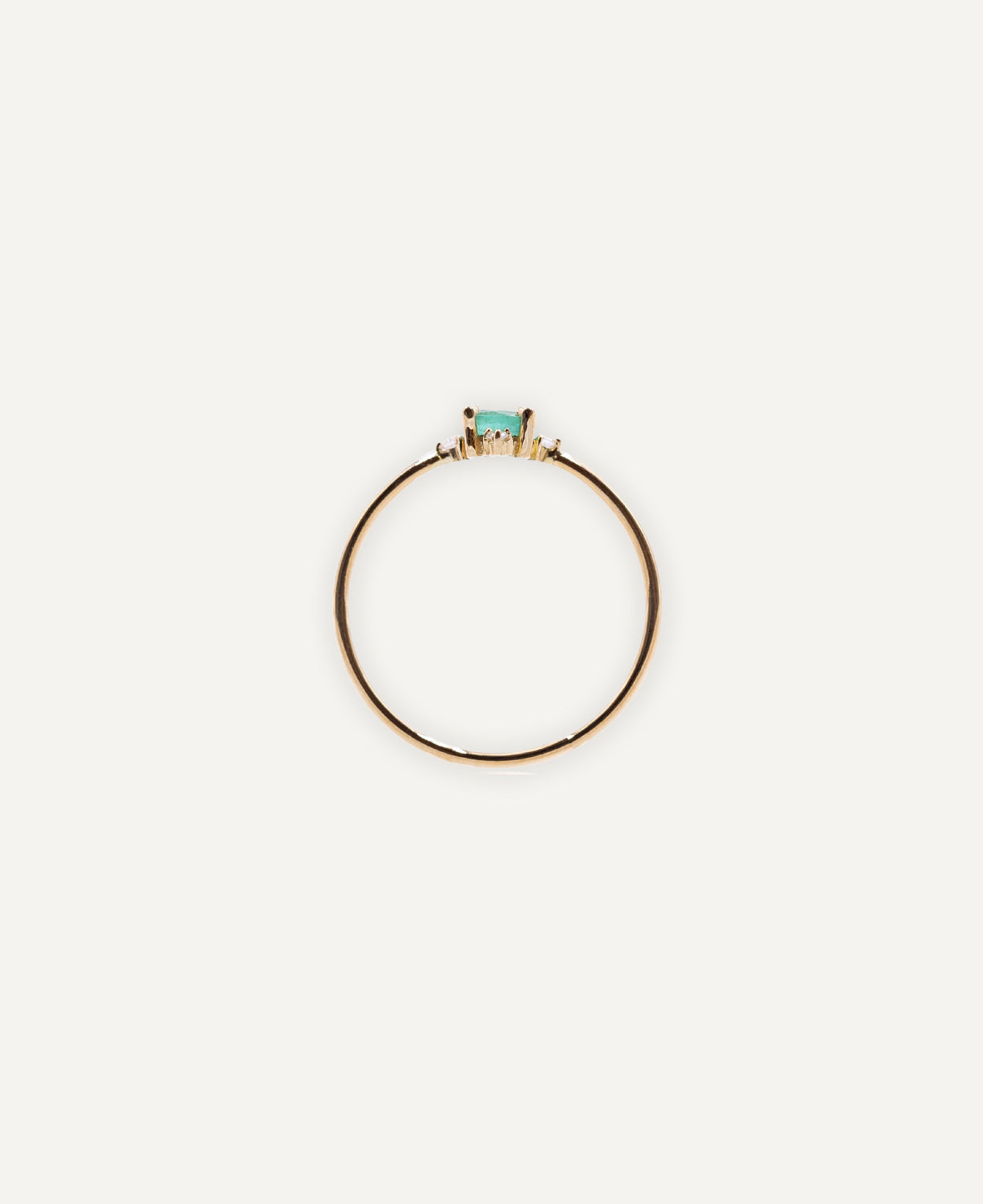 Anillo Promise Esmeraldas