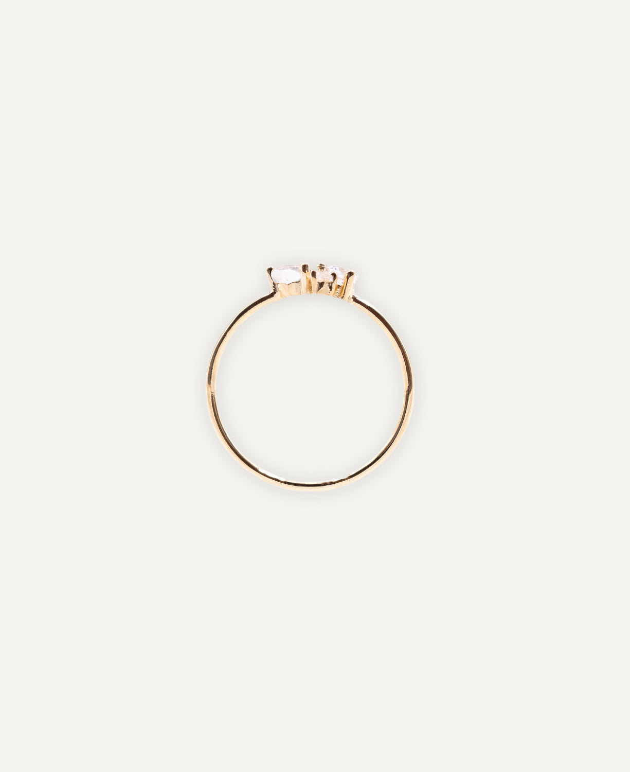 Bright Star Moonstone Ring