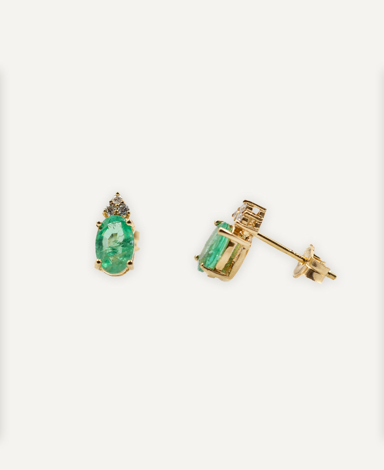 Pendientes Esmeraldas Mini