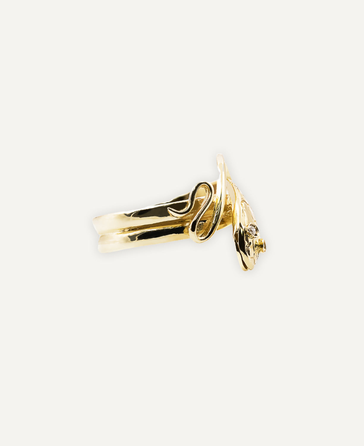 Diamond Snake Ring