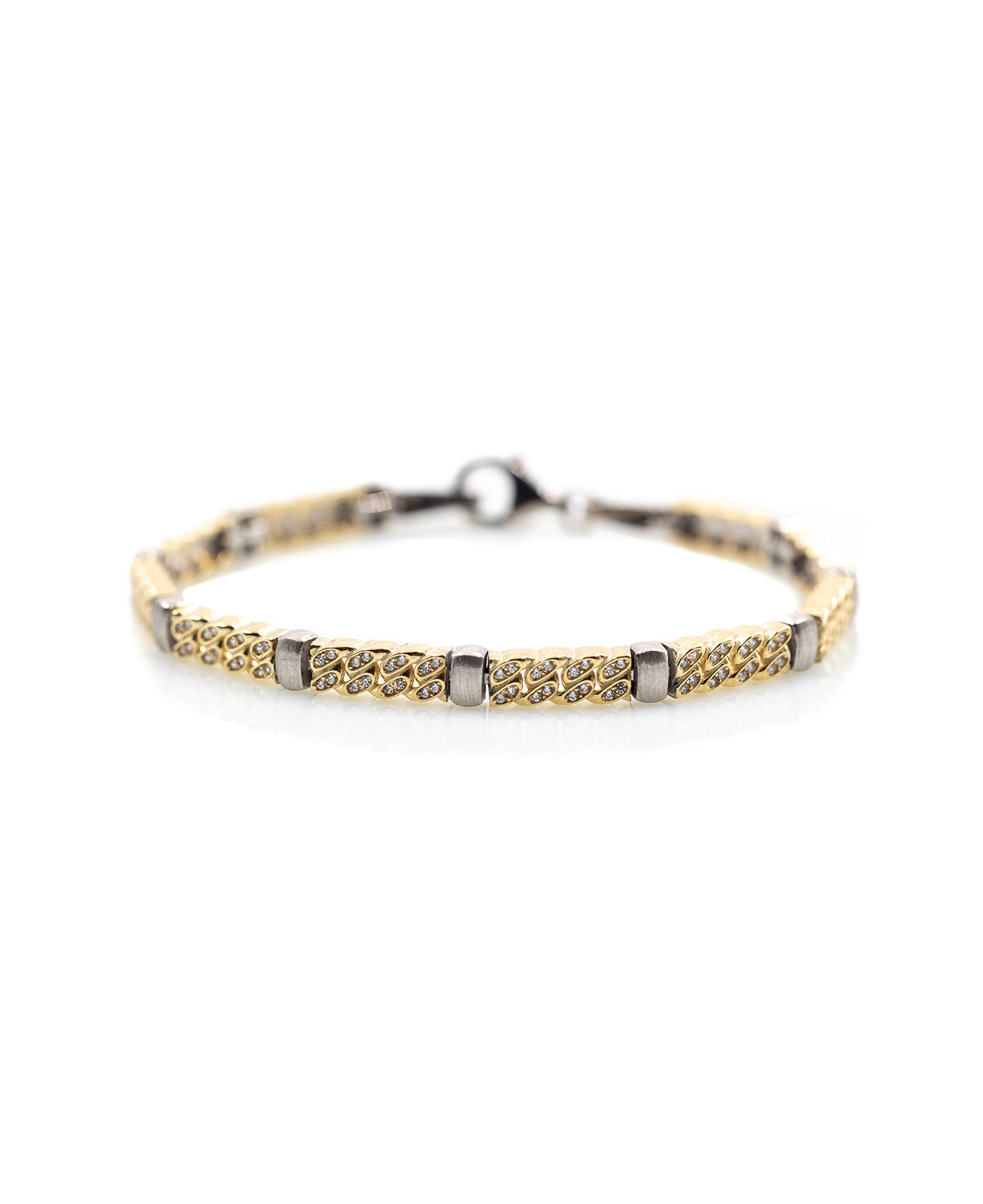 Pulsera Cadena Bicolor
