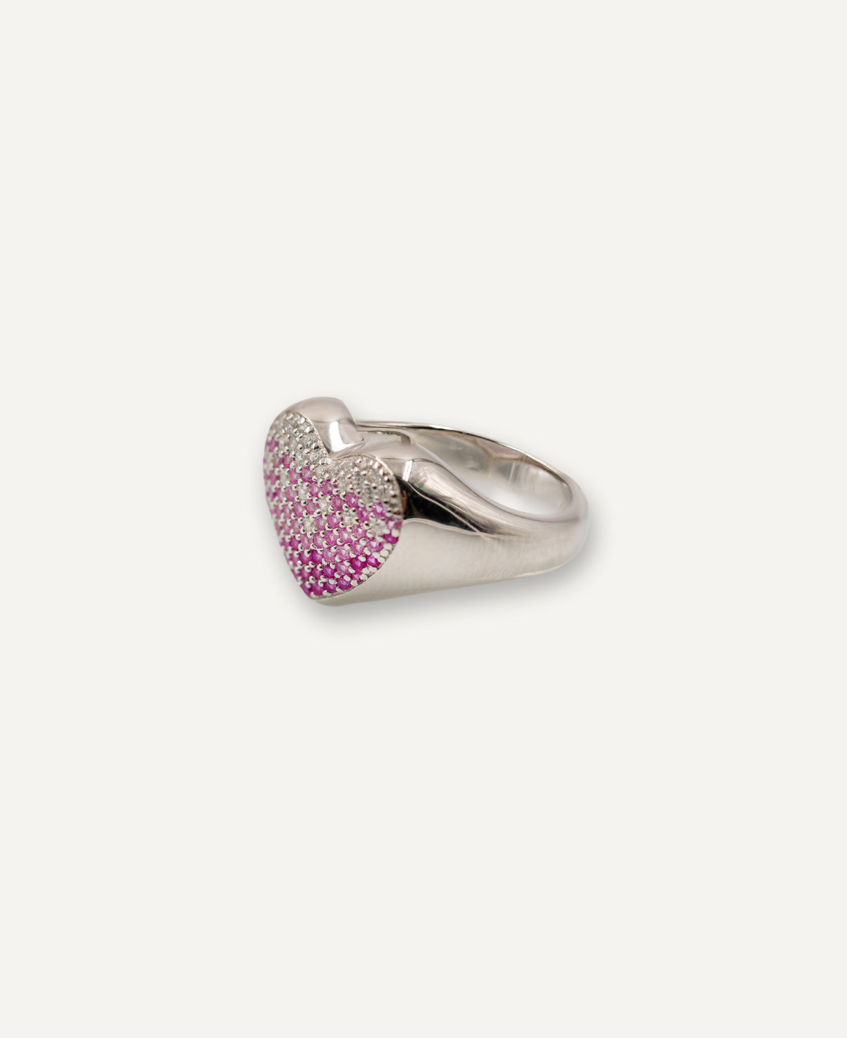 Pink Heart Ring