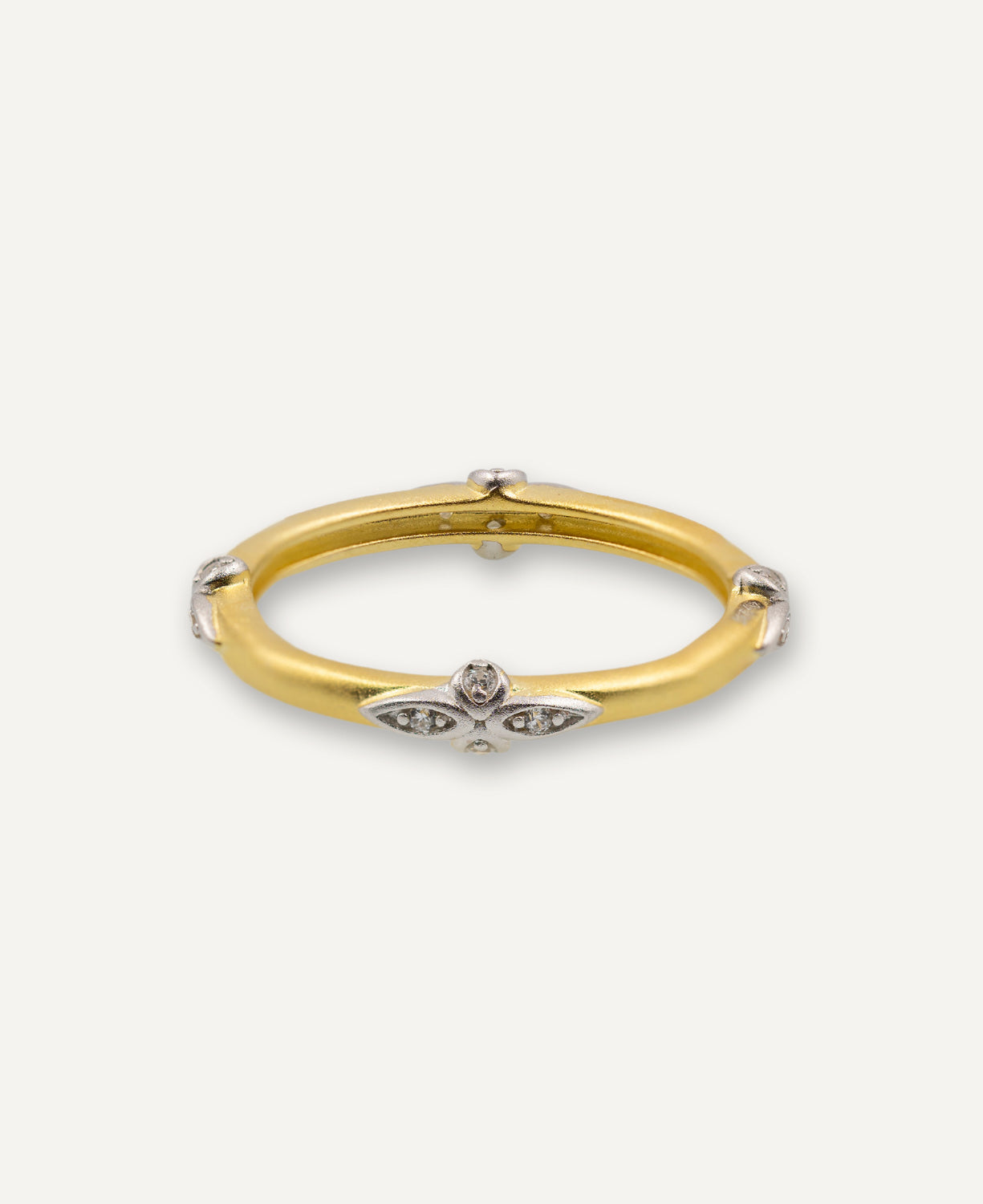 Anillo Alianza Flor