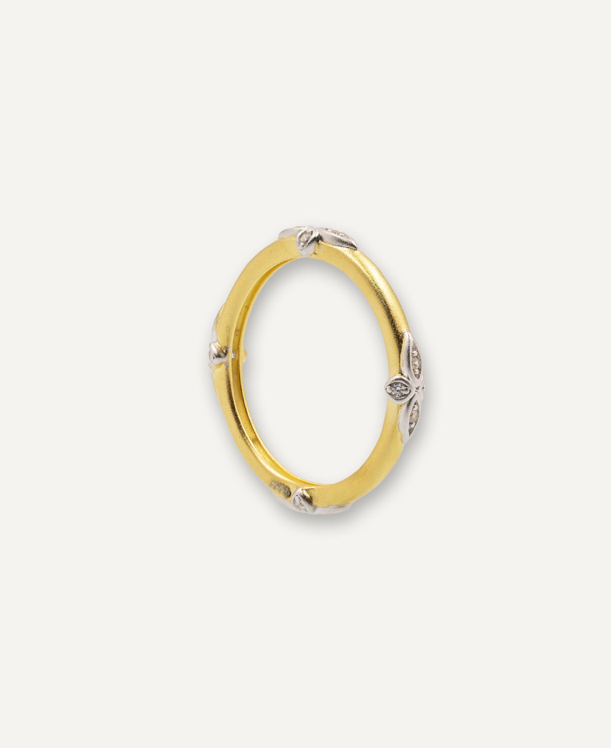 Anillo Alianza Flor