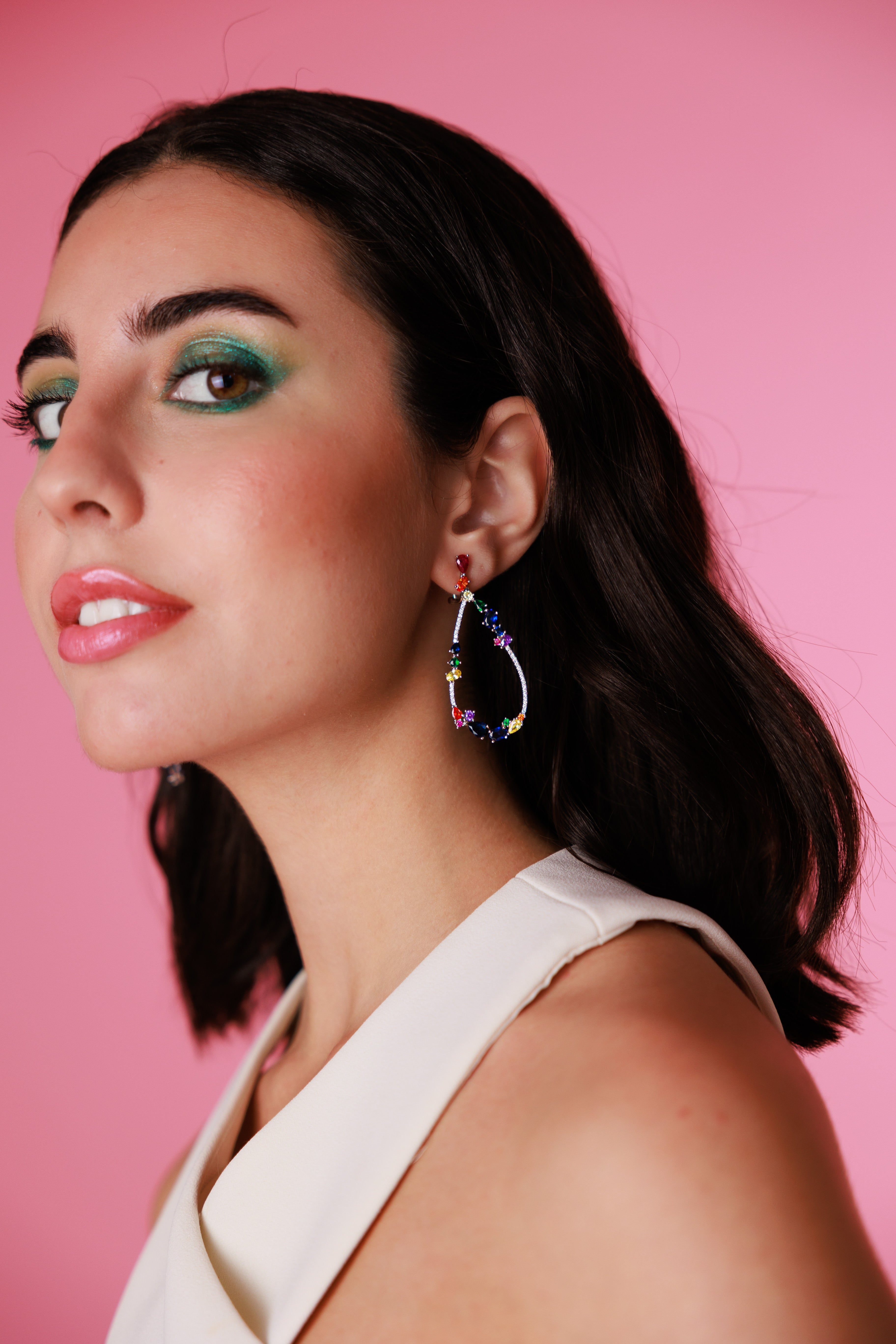 Pendientes Drop Rainbow