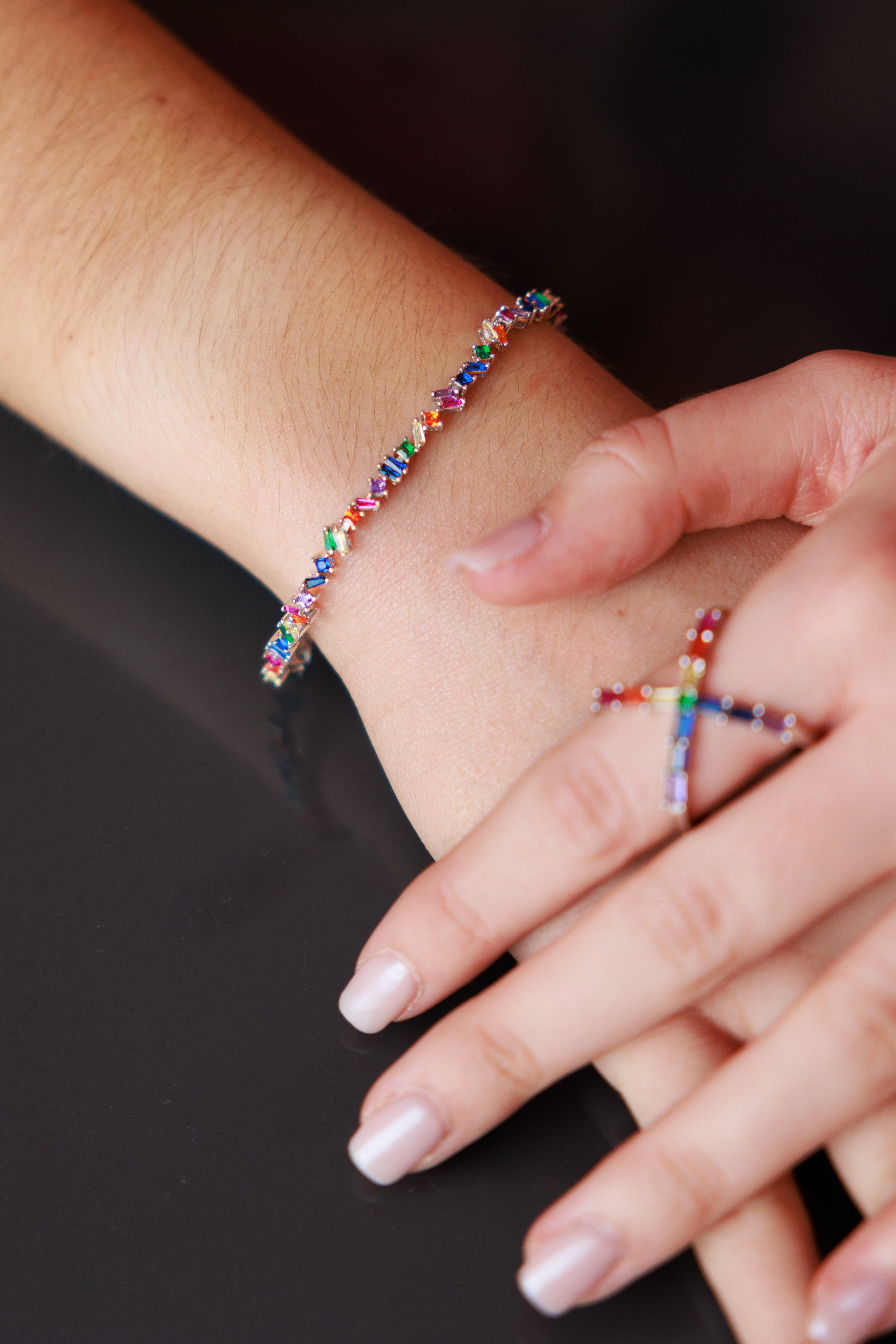 Rainbow Riviera Bracelet