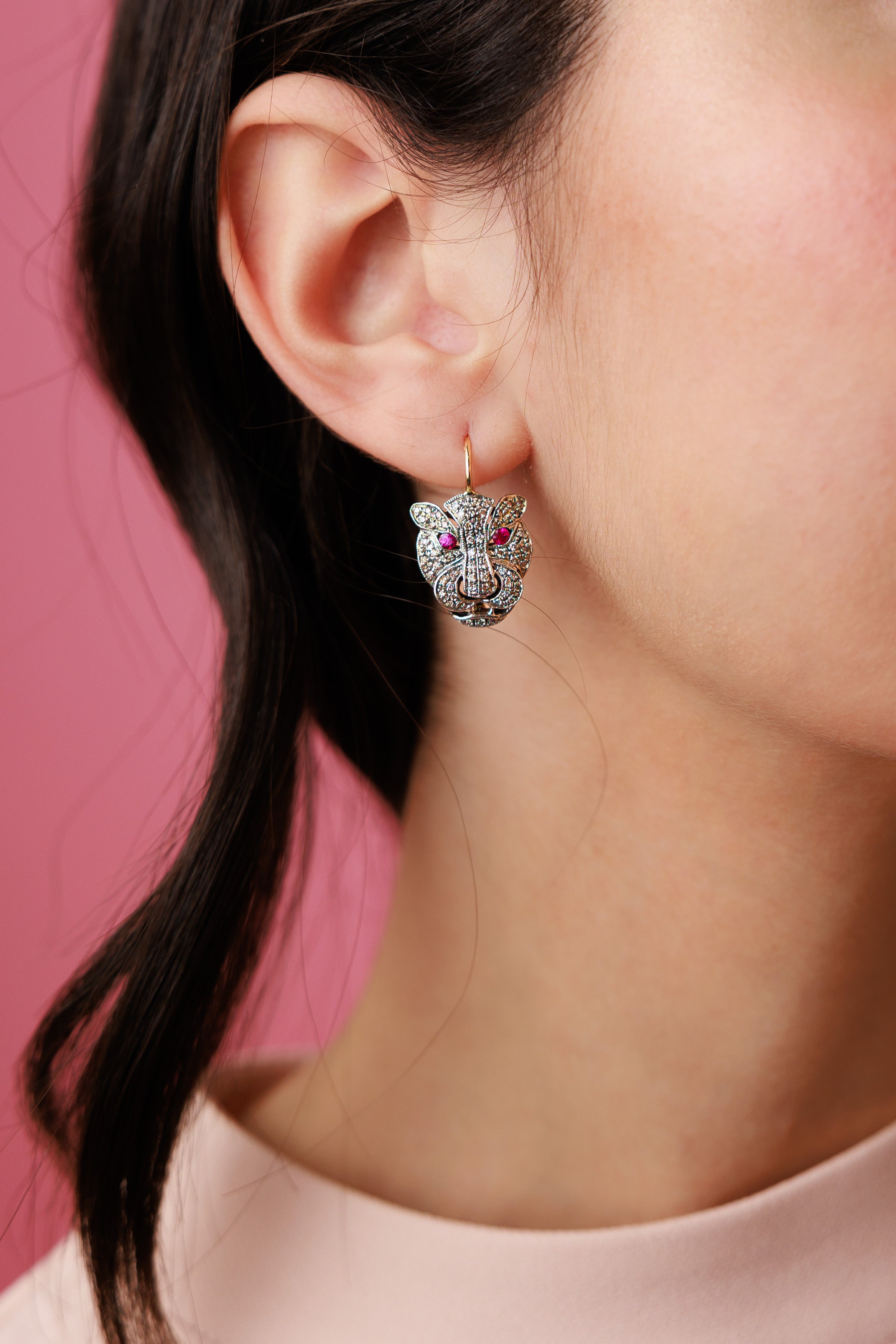 Panther Earrings