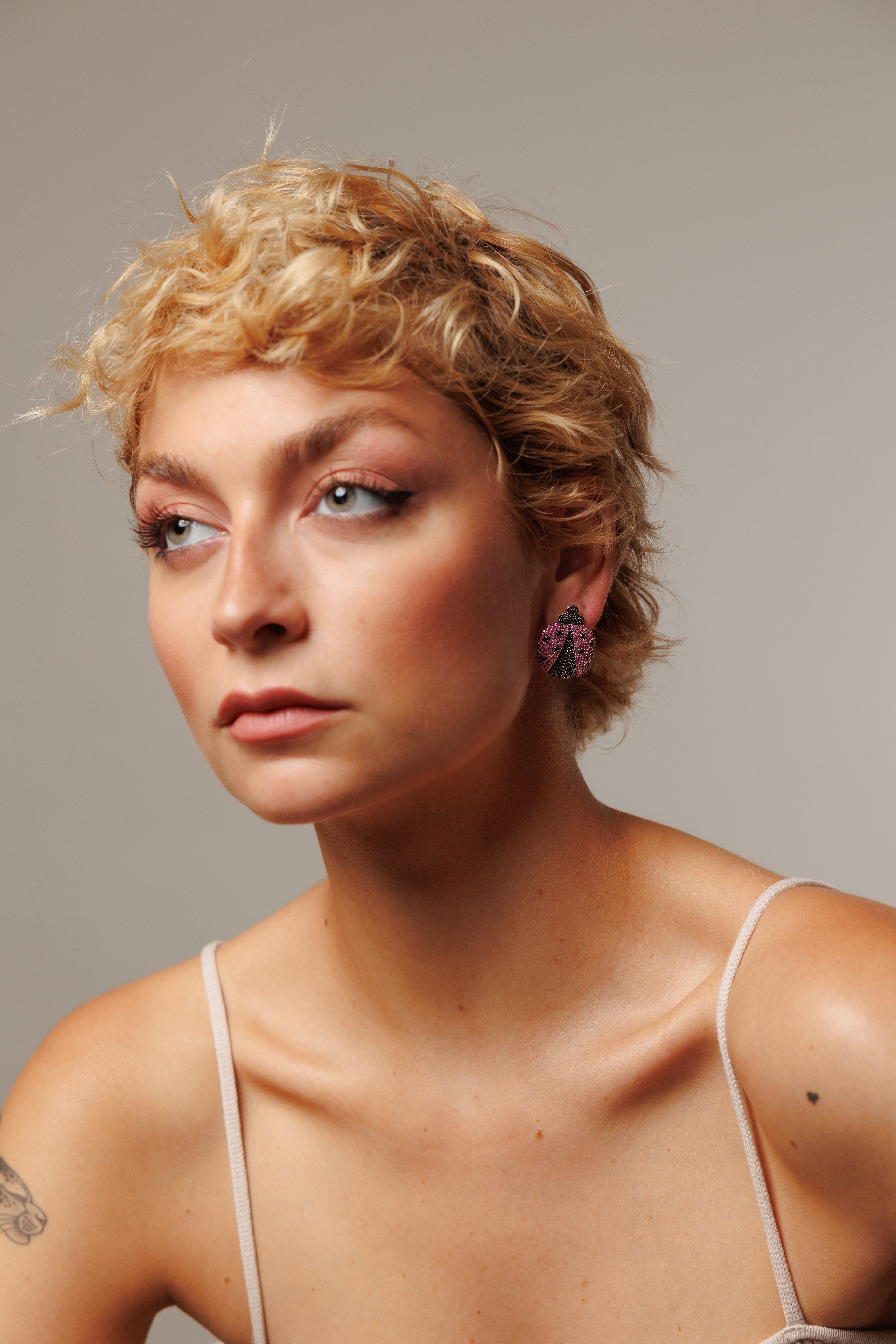 Pendientes Mariquita