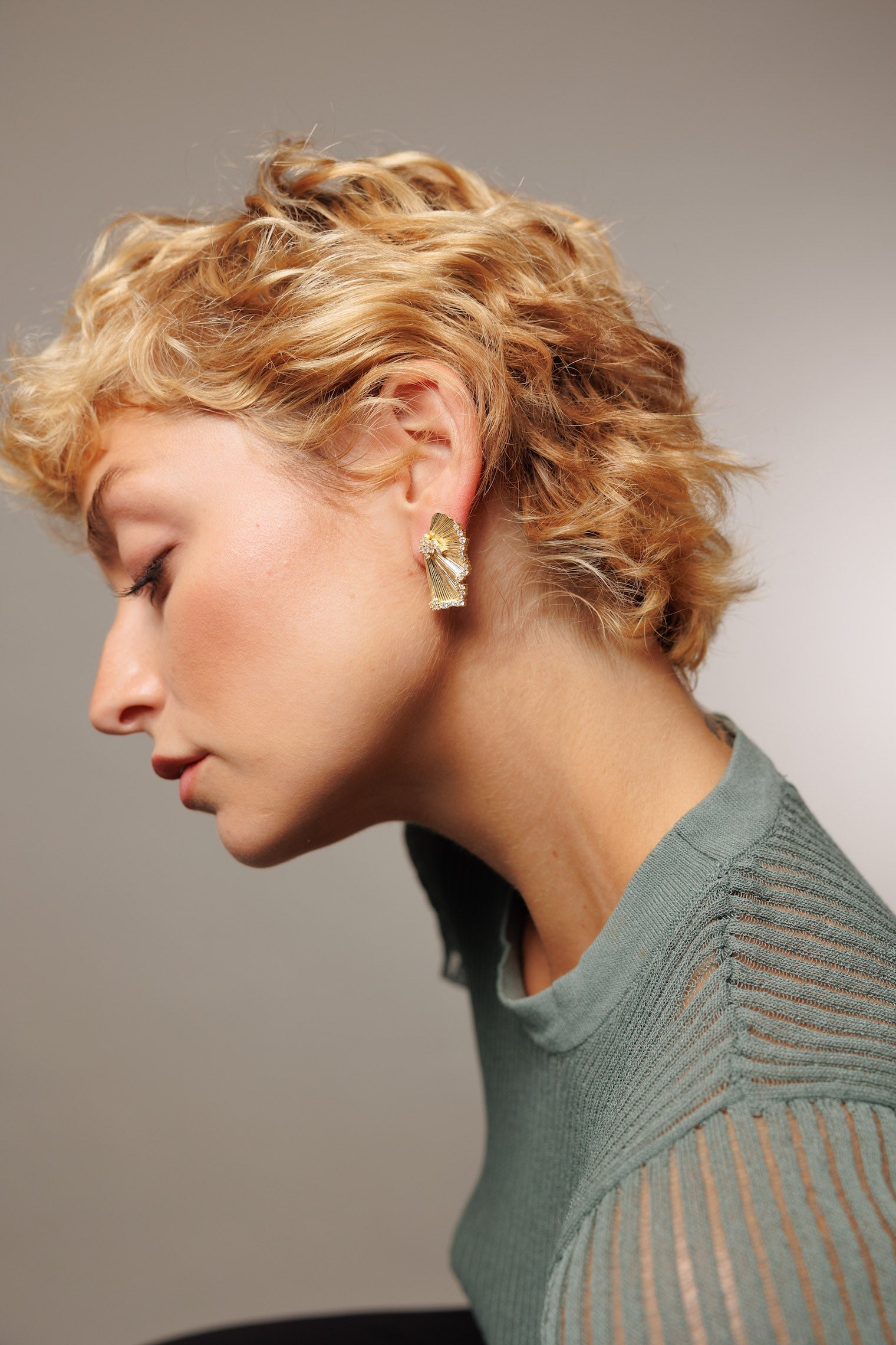 Pendientes Abanico