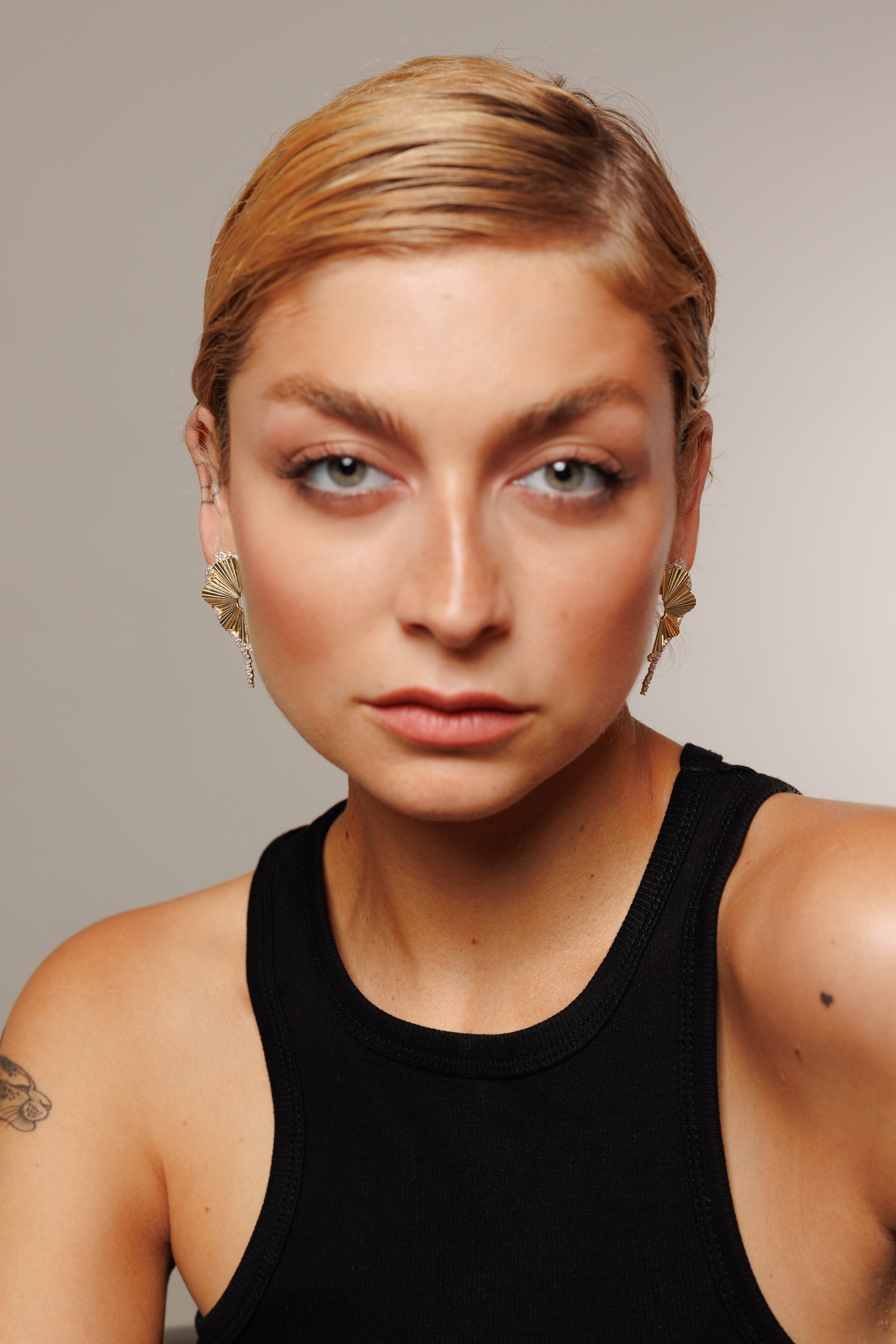 Pendientes Abanico Largo