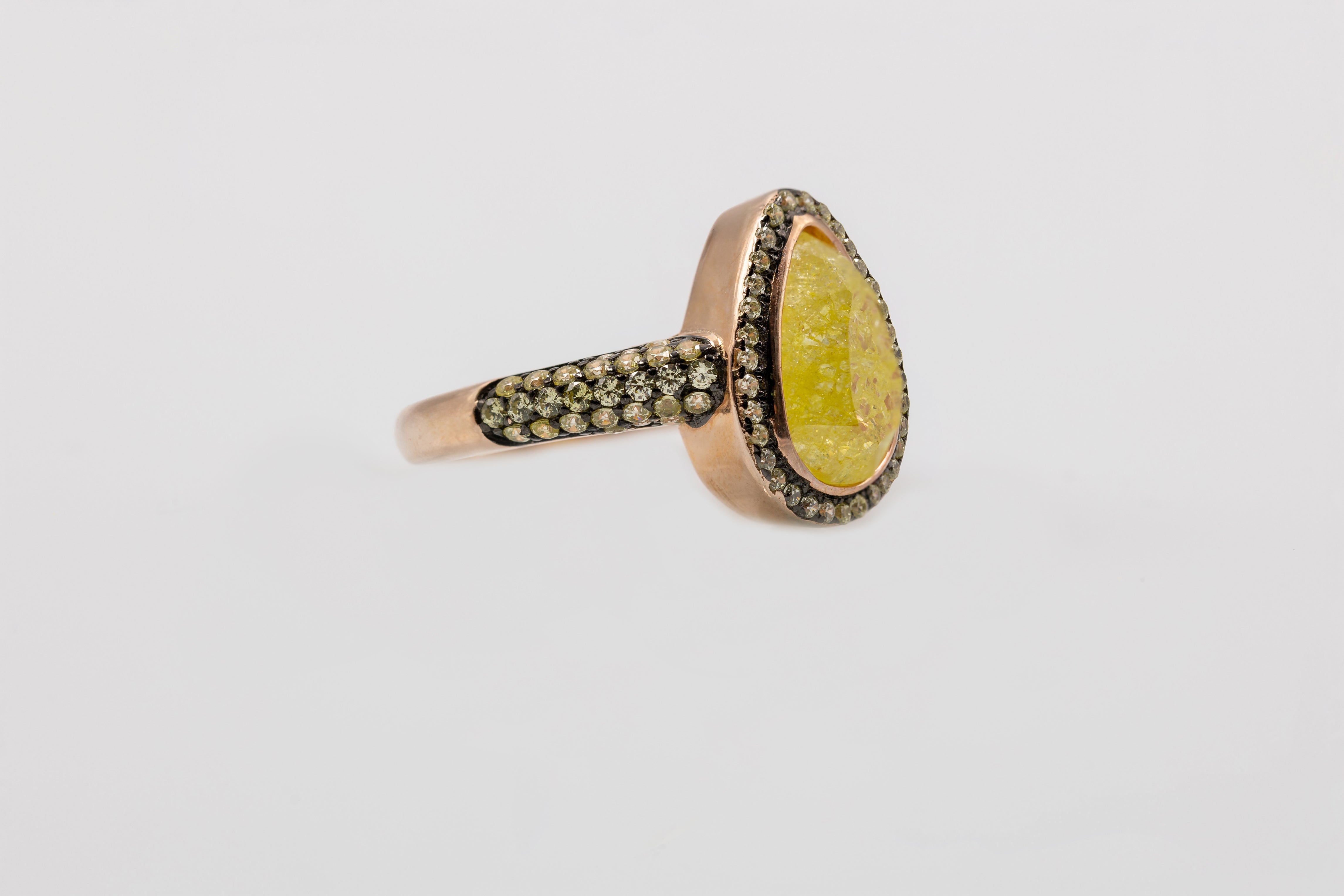 Anillo Yellow Brillo