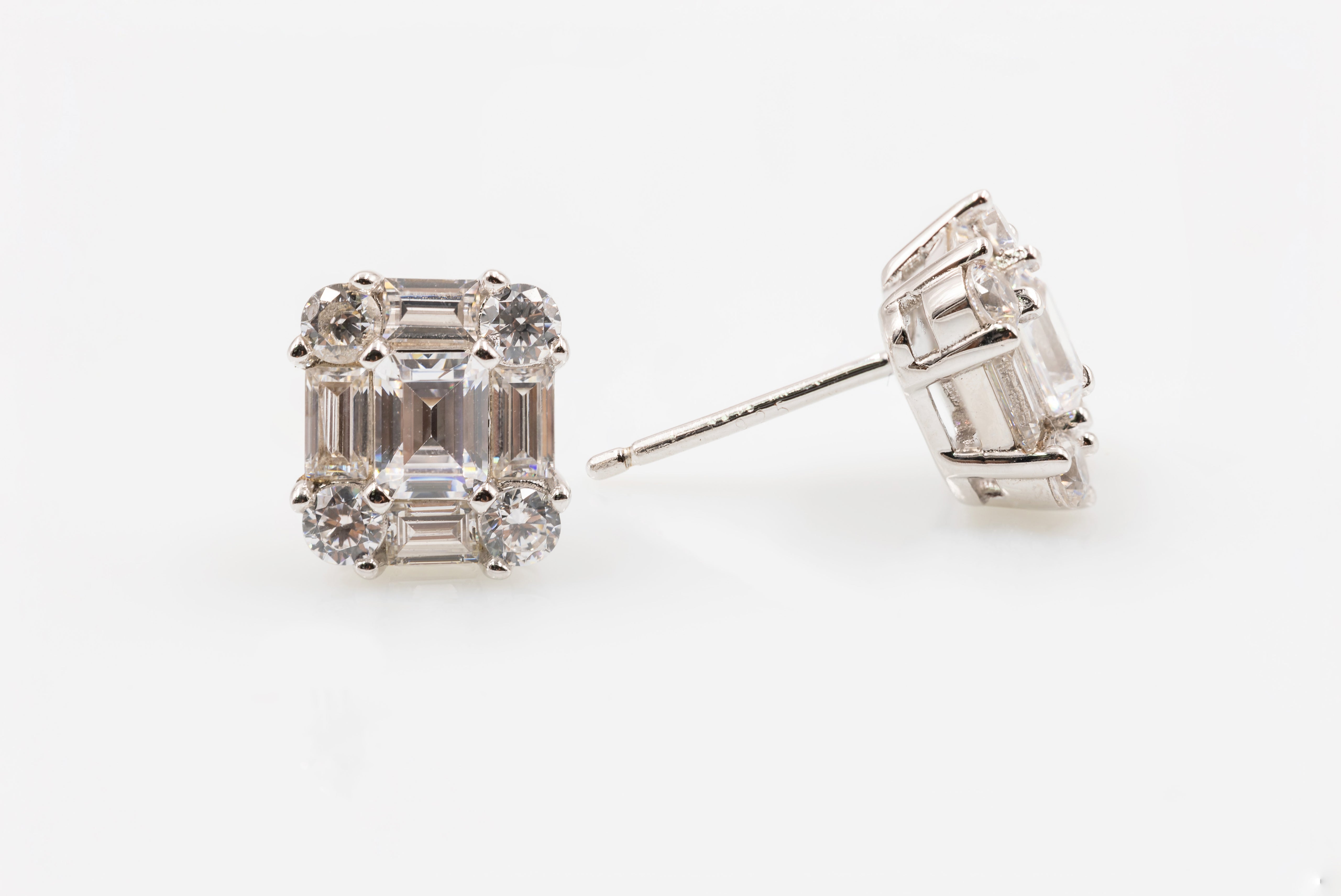 Pendientes Baguette