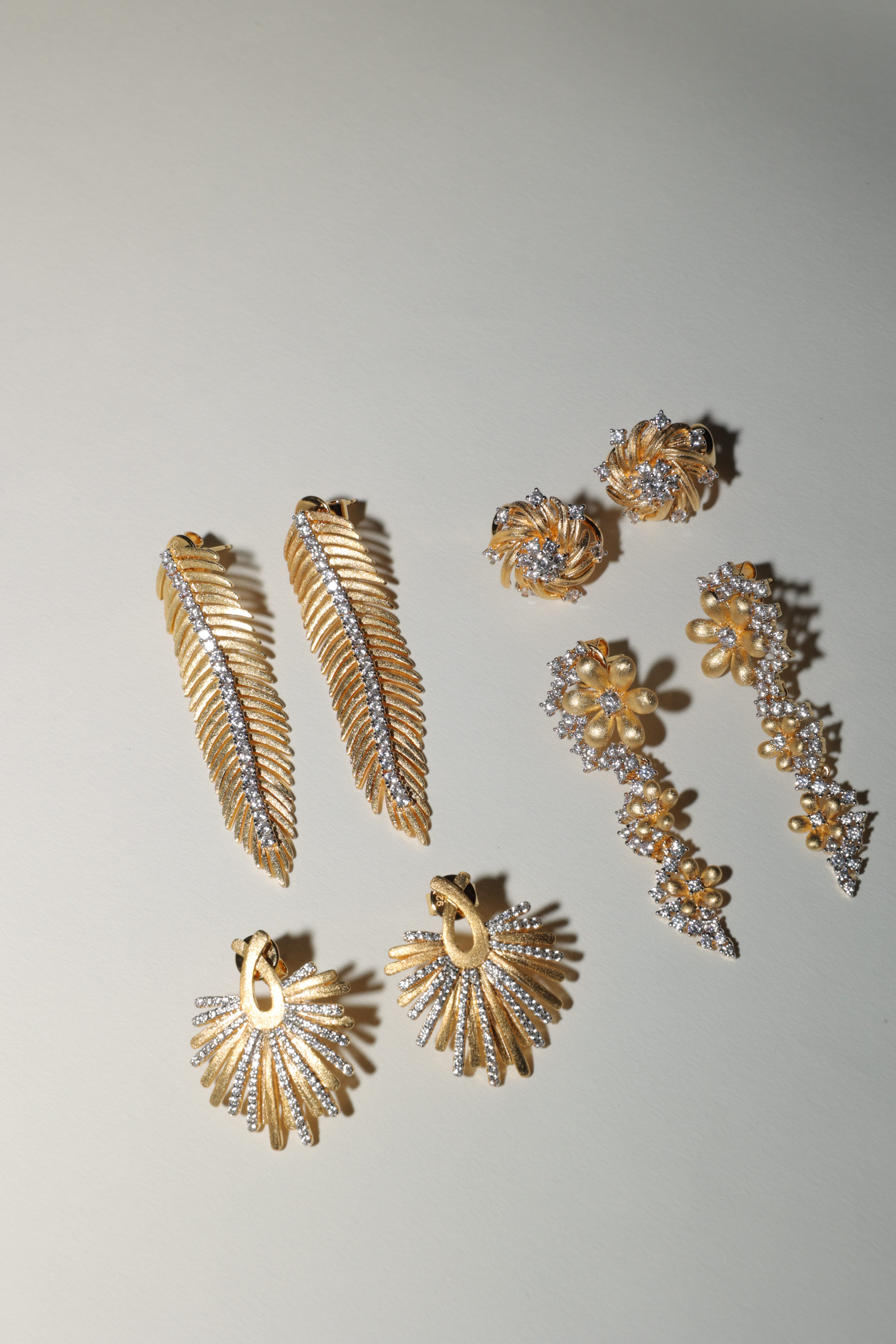 Pendientes Hoja Palmera