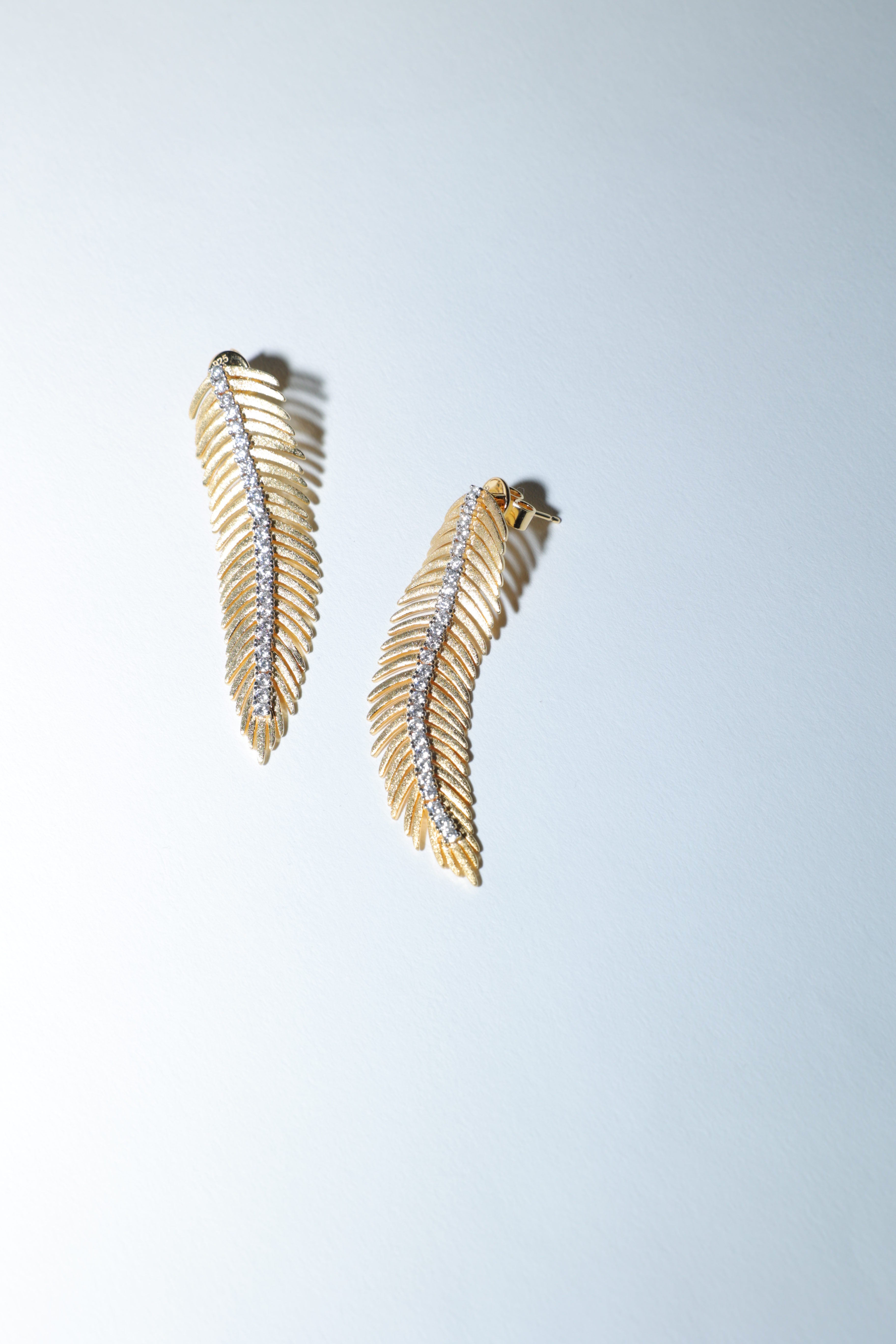 Pendientes Hoja Palmera