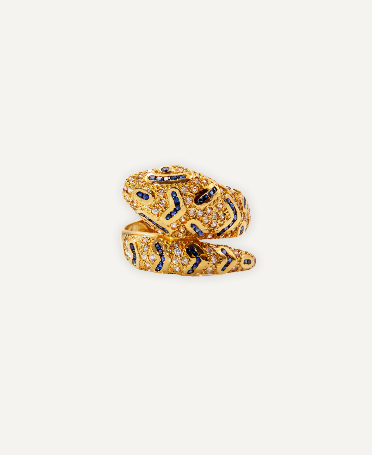 Python Sapphires Ring