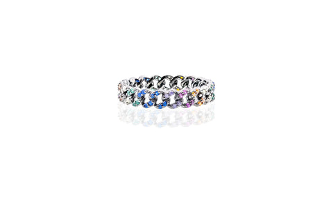 Anillo Cadenita Black