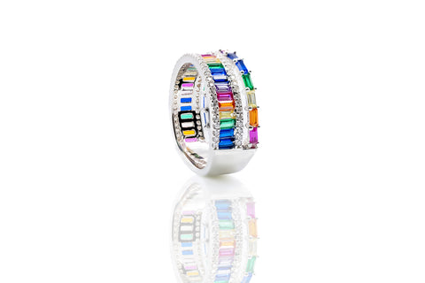 Anillo Doble Line