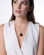Cadena y Colgante Onix Romano