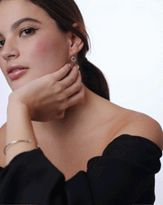Pendientes Flor Tanzanita